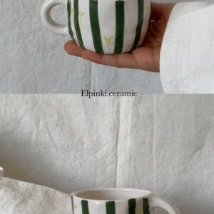 green-mic mug